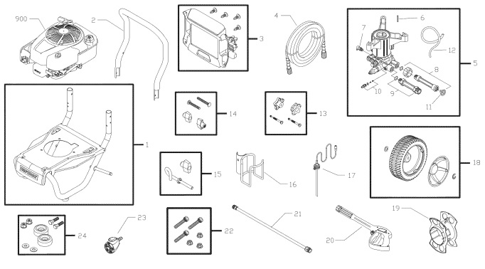 Craftsman Pressure Washer 580752531 Parts